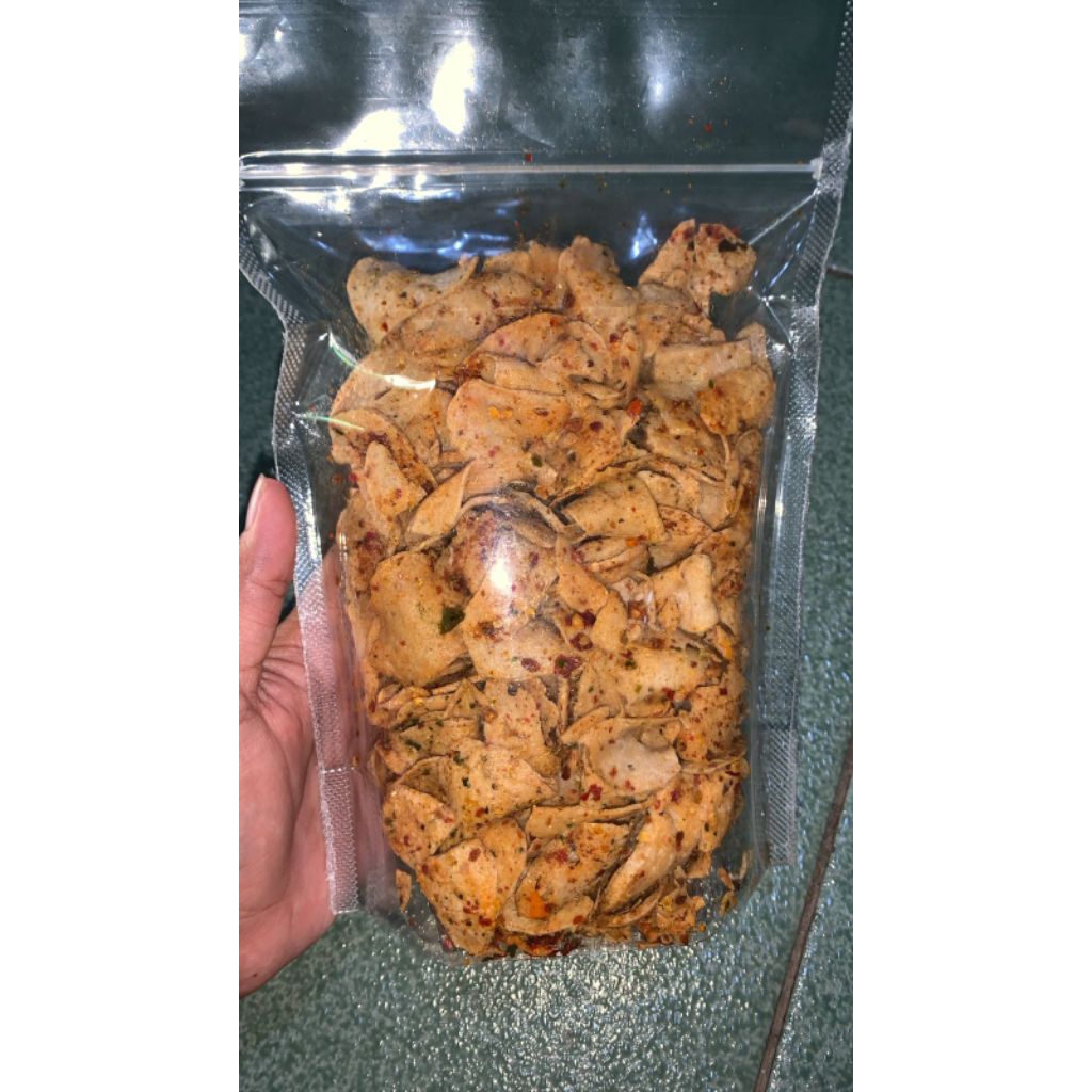 

Basreng Pedas Daun Jeruk