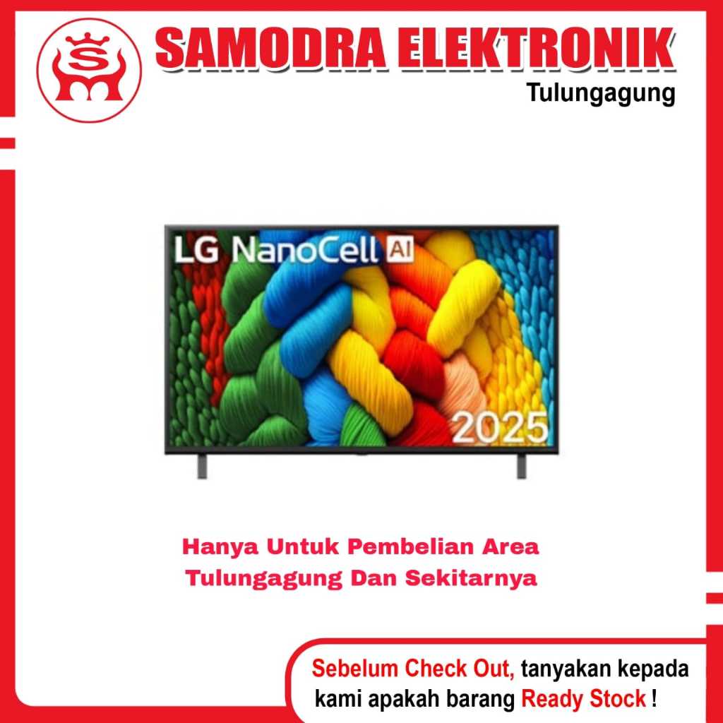LG LED Smart TV 43 Inch 43NANO80ASA