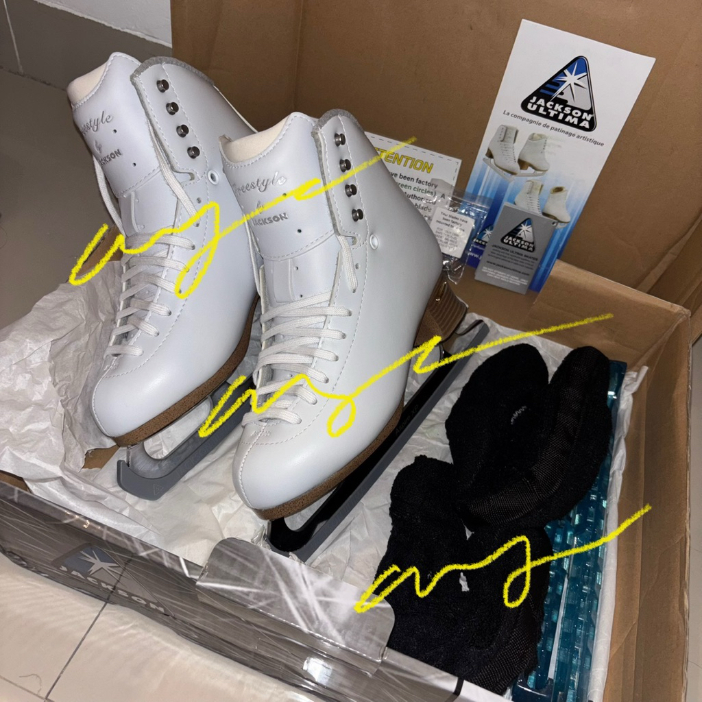 [WAJIB BACA DESKRIPSI] jackson ultima freestyle ice skating shoes sepatu size 7