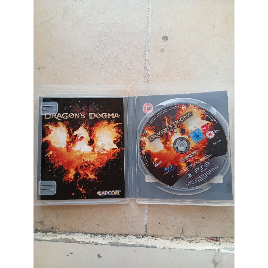 kaset ps3 dragons dogma reg 2 bekas original