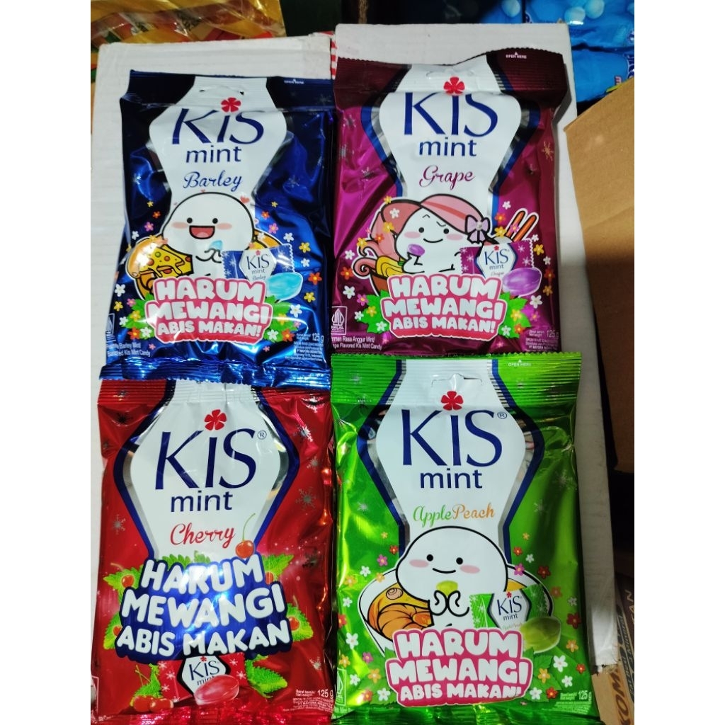 

Permen Kis Mint 125gr Permen Segar Harum Wangi
