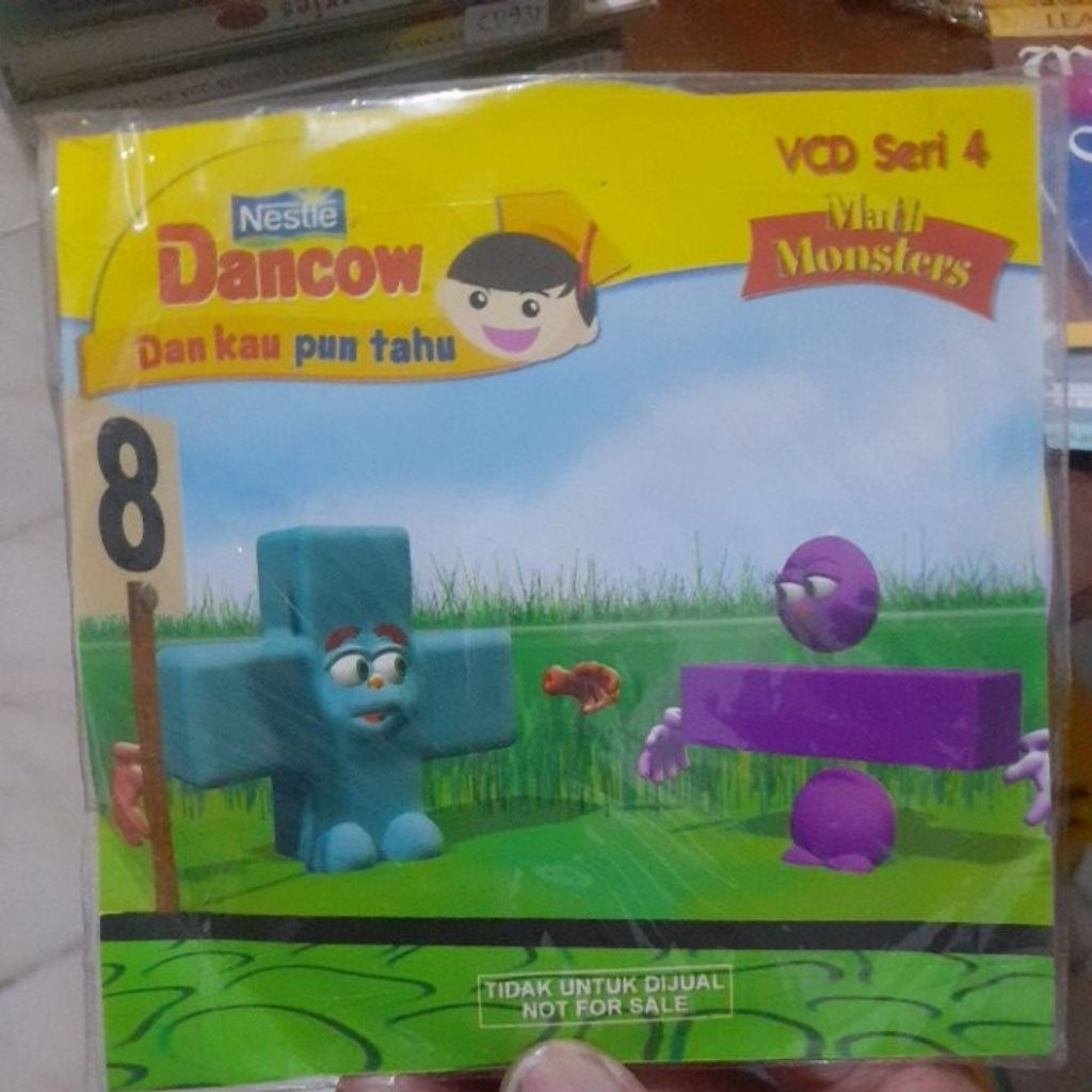 vcd anak dari dancow math monster seri 4 (CD94)