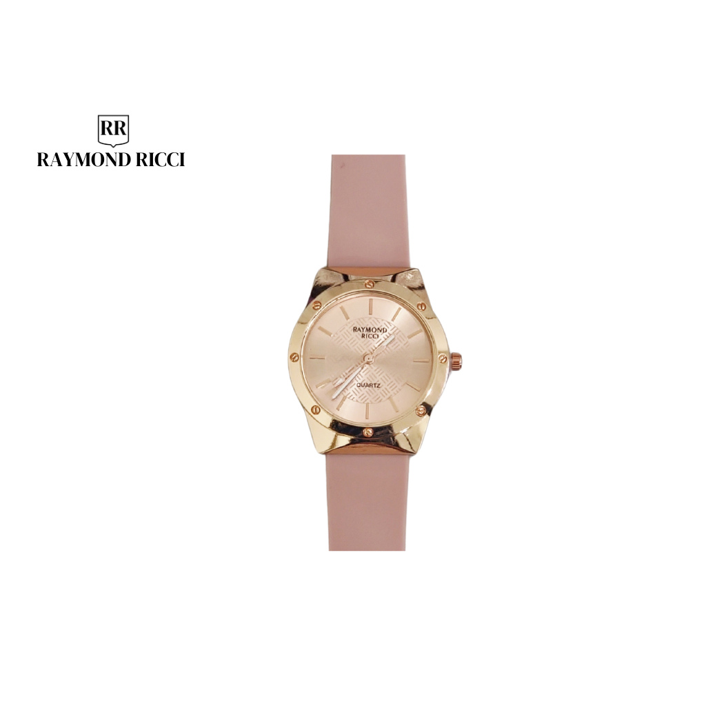 Raymond Ricci Jam Tangan Wanita Rubber 18393 || Terbaru & Free BOX