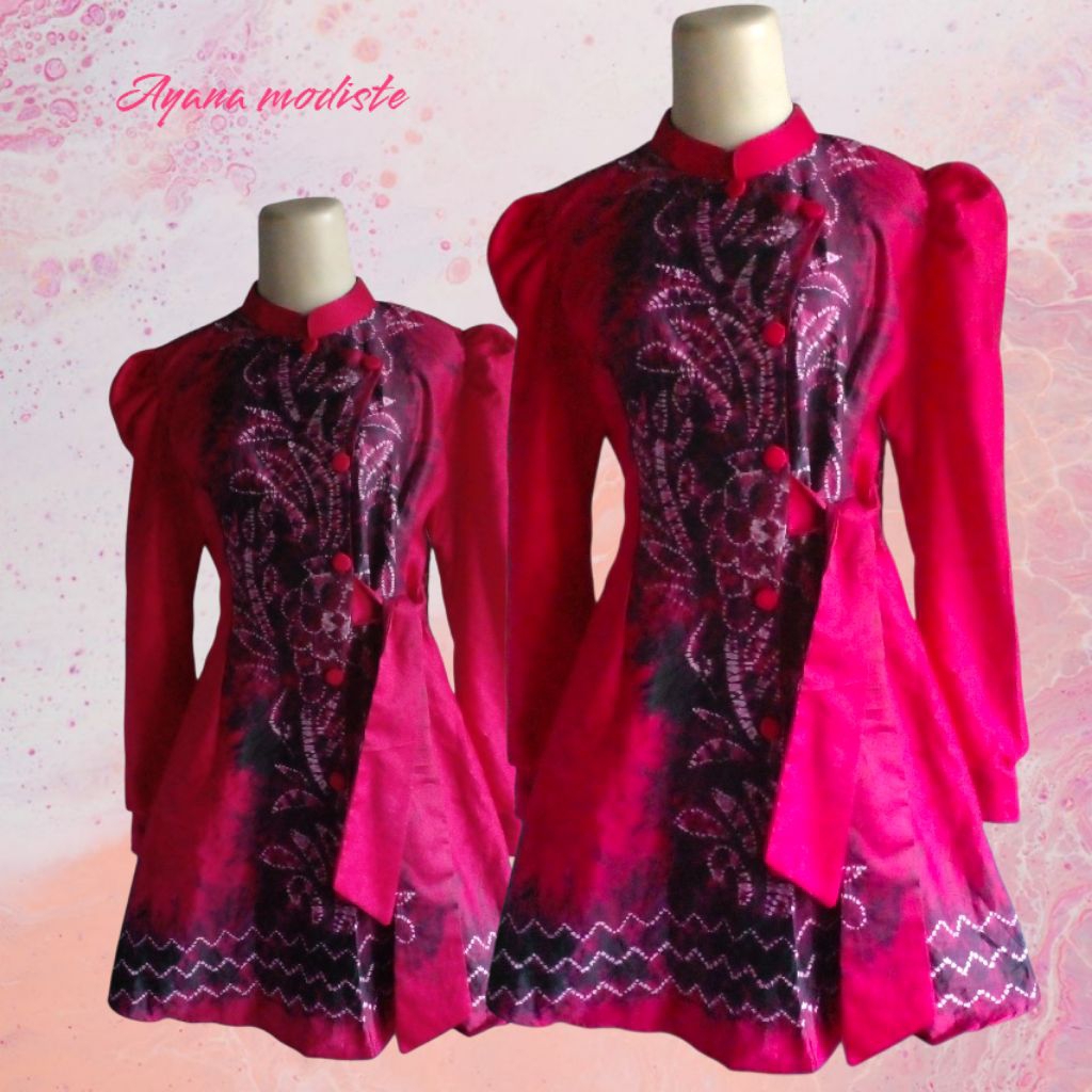 Tunik Sasirangan Model Terbaru Motif Random