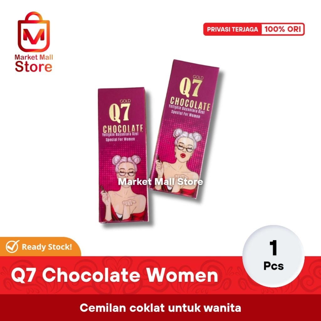 

Q7 GOLD Pink women Love Chocolate from Turkey Coklat Cinta Untuk Wanita Eceran 1 Pcs