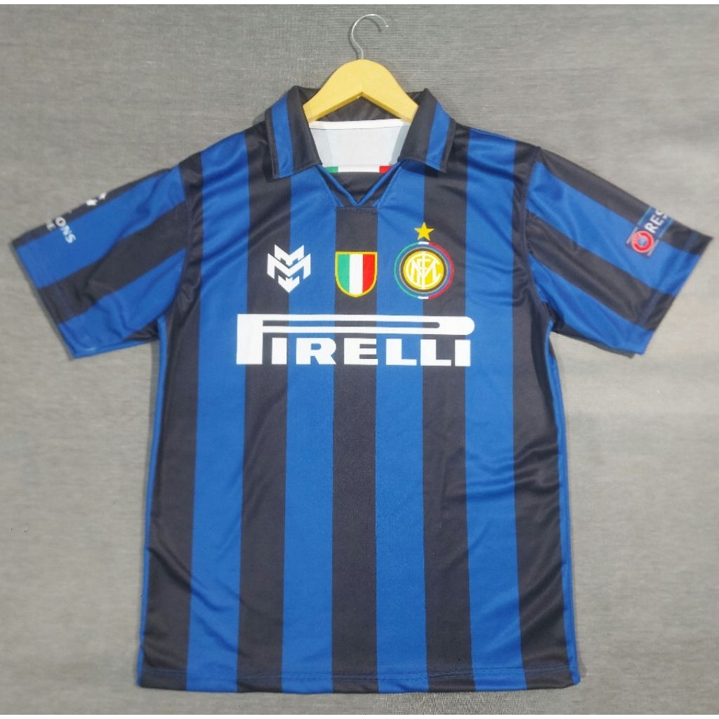 Dame Jersey//Jersey Inter Milan 2010 Full Printing//Jersey Band//Jersey Futsal//Jersey Vintage