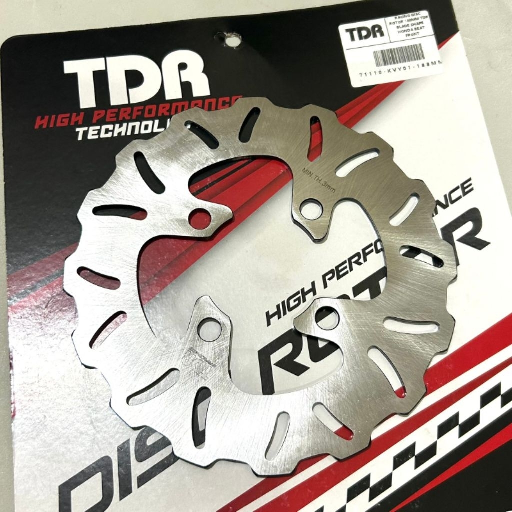 piringan cakram depan TDR Matic BEAT VARIO SCOOPY SPACY VARIO 150 TDR