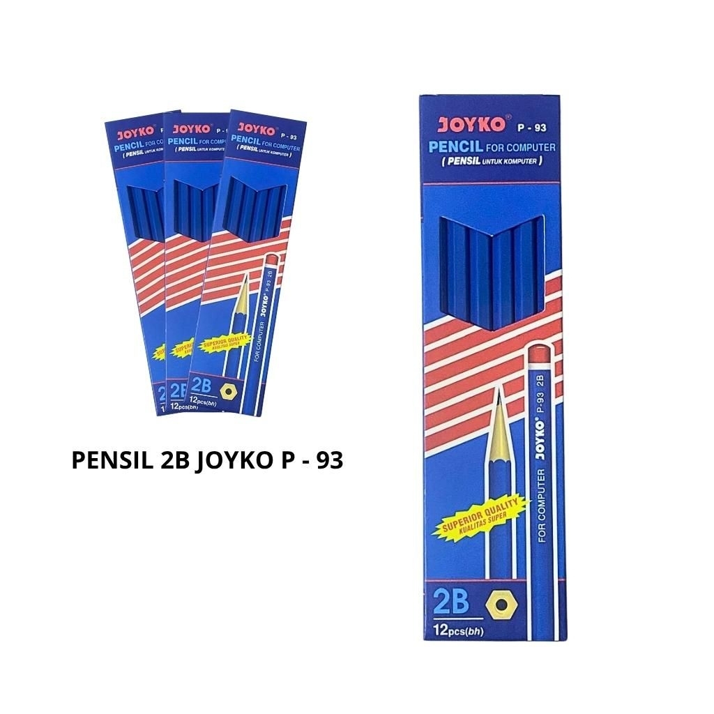 

Pensil Joyko 2b P 93 1 pack isi 12