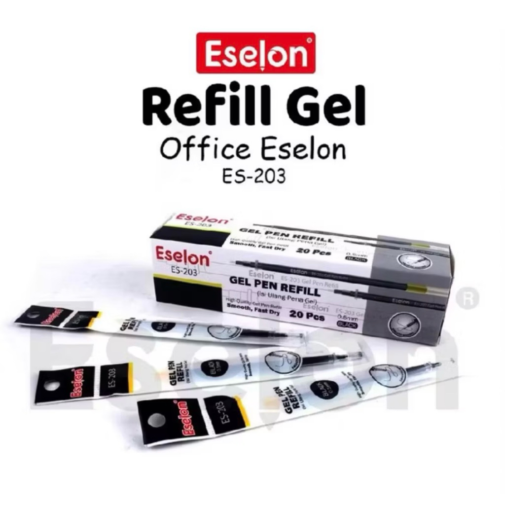 

Refill pena gel ESELON ES-203 1 box isi 20 buah