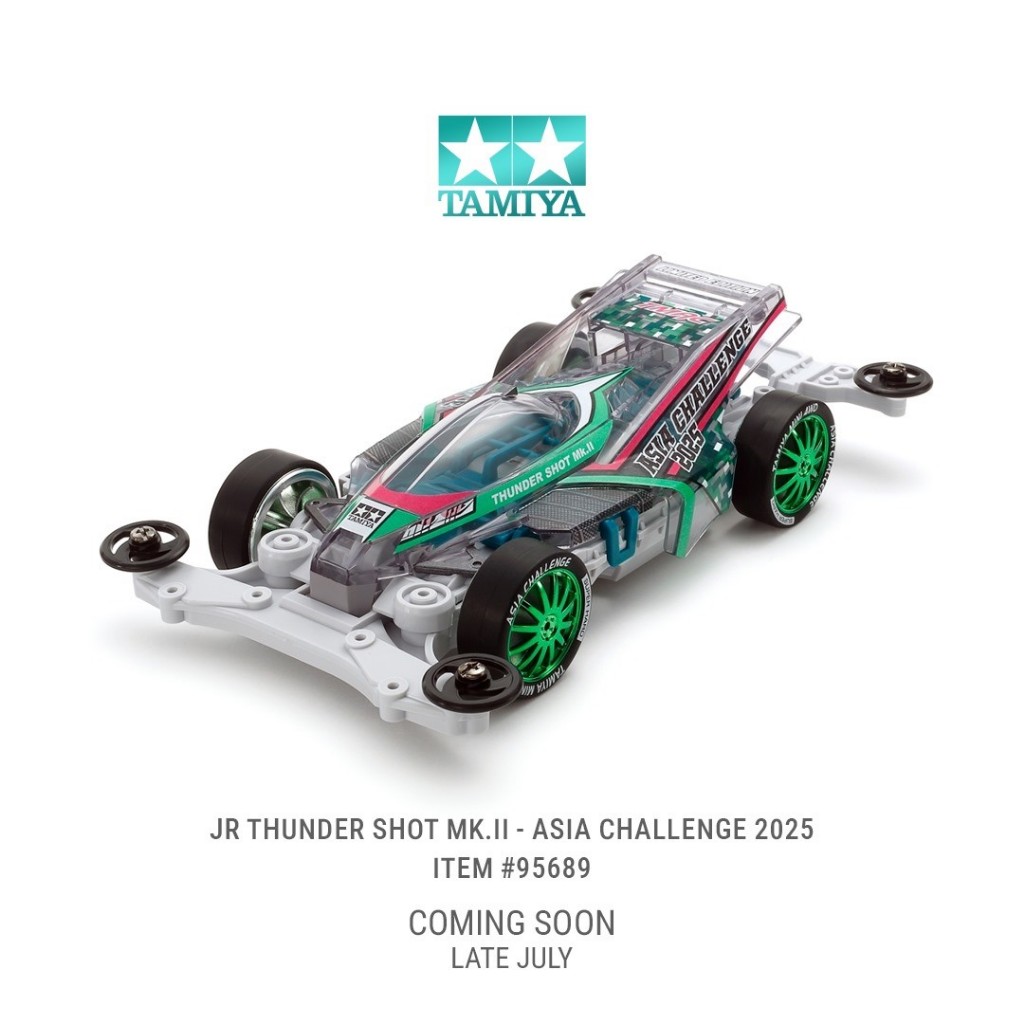ready stok - Tamiya 95689 thunder shoot MKII asia challange 2025 - ready stok