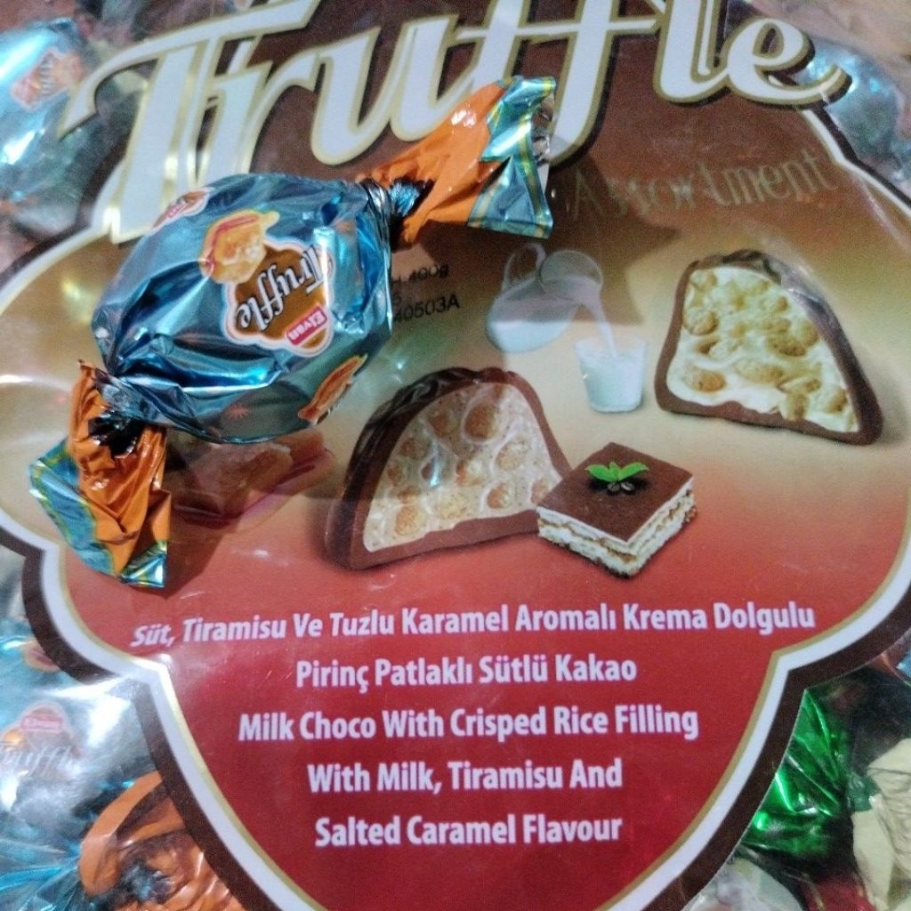 

Truffle Tiramisu Caramel Harga satuan 1 pcs@12g