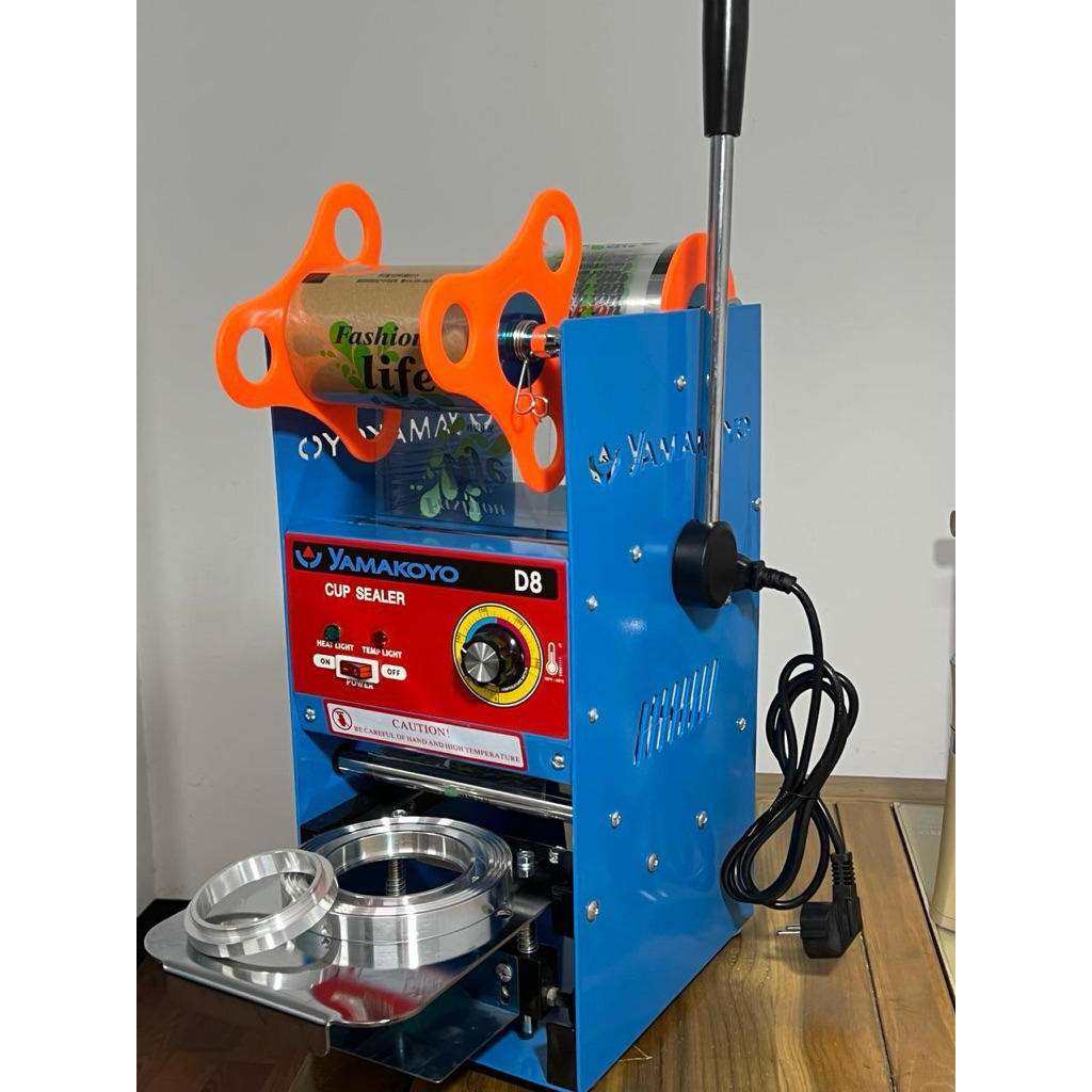 MESIN PRESS CUP SEALER MESIN PRESS JUS MINUMAN SEGAR YAMAKOYO