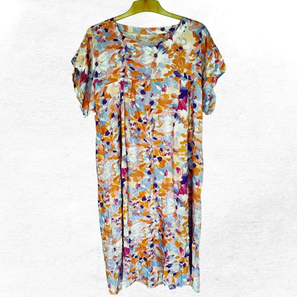 Daster Rayon Daster kekinian daster remaja full color Daster midi