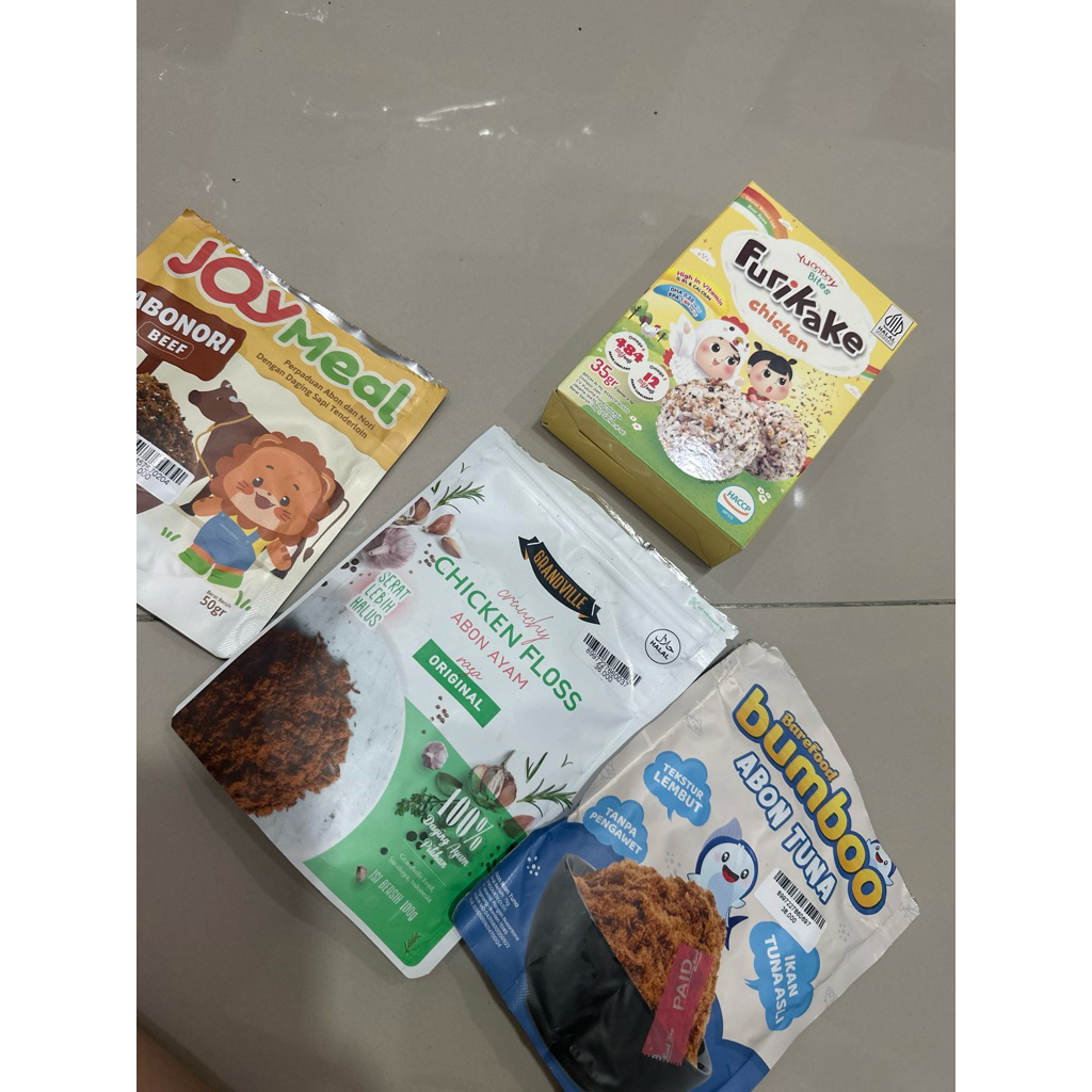 

abon segala merk abon bayi mpasi