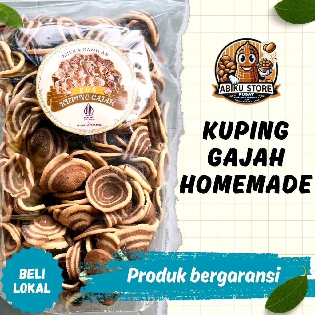 

Cemilan kuling gajah 500 Gram