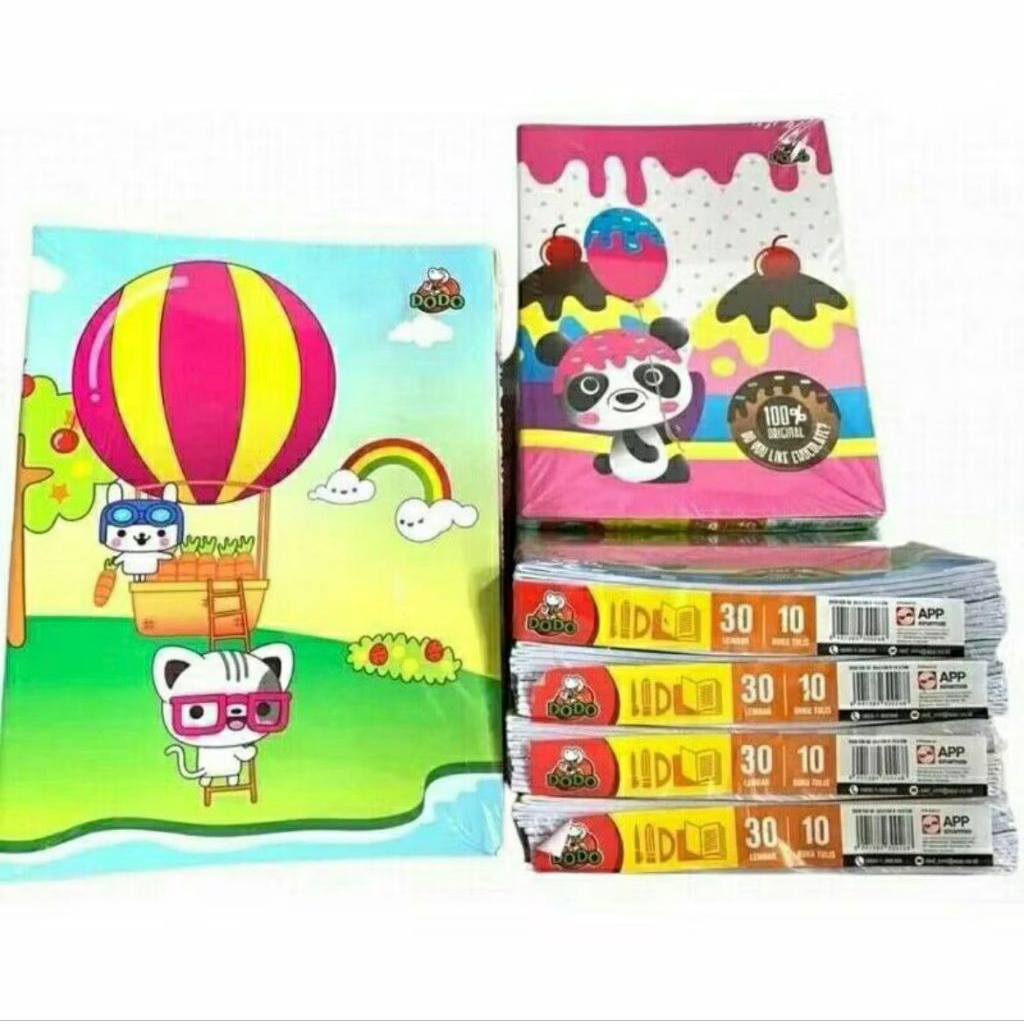 

Paket Murah Buku Tulis Dodo 30 Lembar(5pcs)