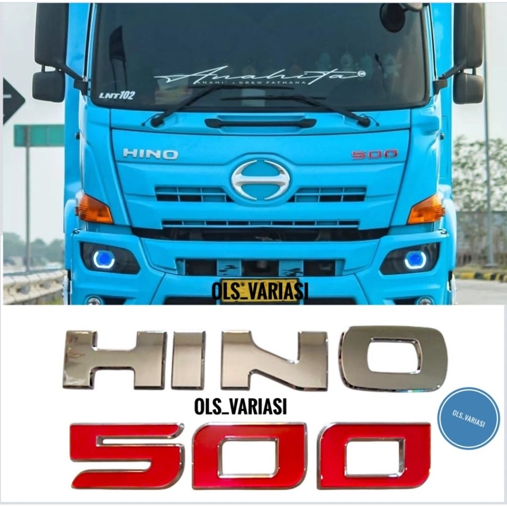 Emblem Hino 500 / Logo Hino 500 / Emblem Hino500 / Logo Hino500 / Hino euro4 / Tulisan Hino 500 / Hi