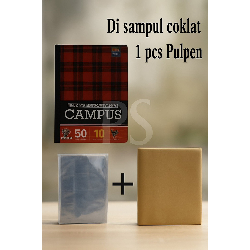 

Buku Tulis Campus & Sidu Disampul Free Pulpen