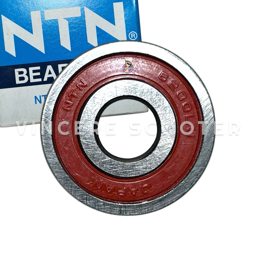 Laher Bearing NTN 6200 Gigi Susun Borobudur Primsek Vespa PTS Special Darling Smallframe