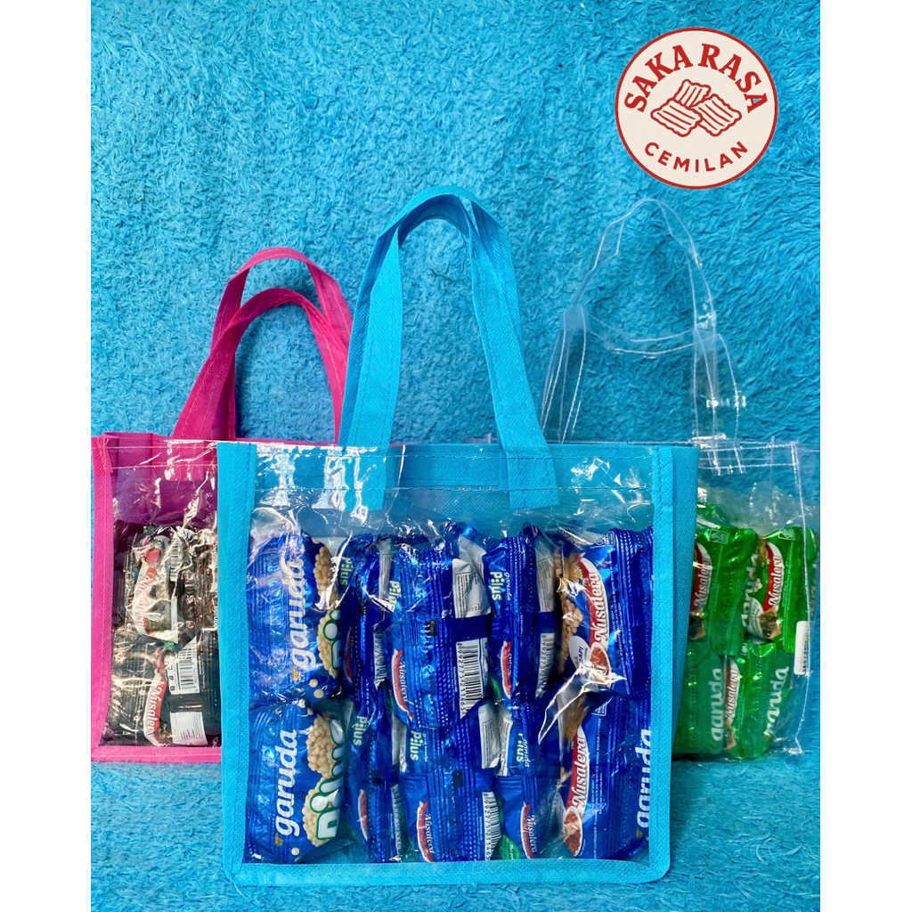 

Tas mika / tas hampers snack, souvenir, kado