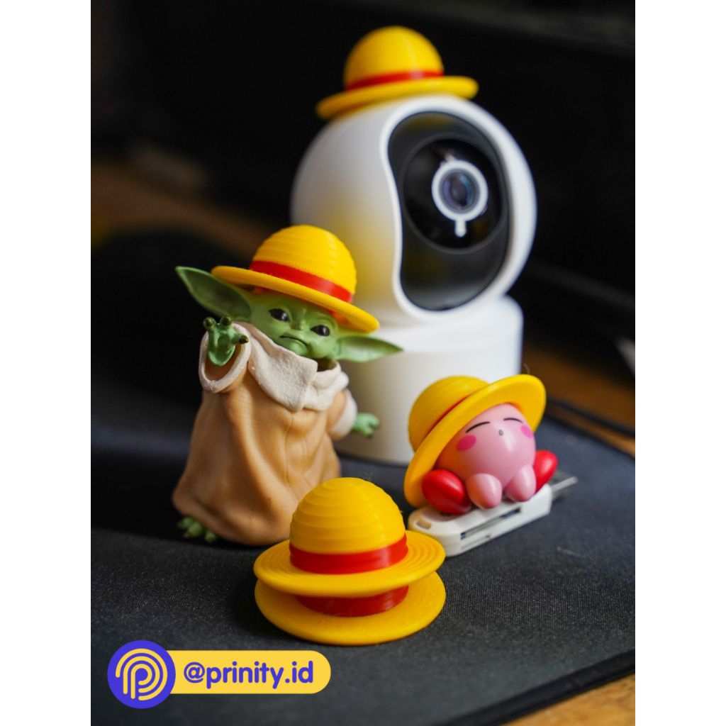 MINIATUR TOPI LUFFY TOPI FIGURE LUFFY