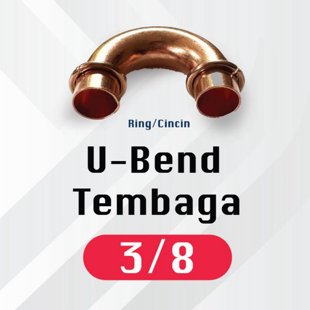 U-BEND / UBEN / U BEN AC TEMBAGA | 3/8