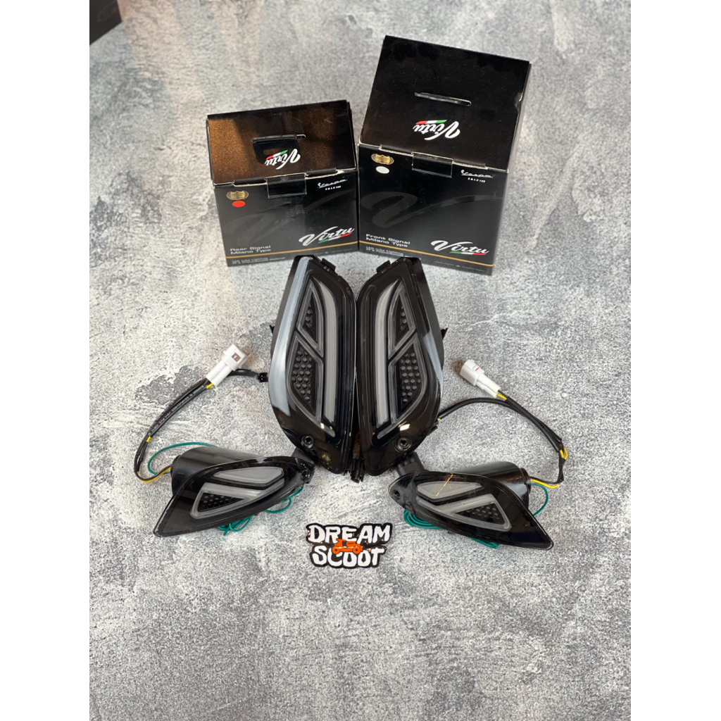 Sein Virtu Vespa S Vespa LX Vespa LXV Smoke Mika Sein Led vespa Sein Variasi Vespa Sein Virtu Vespa