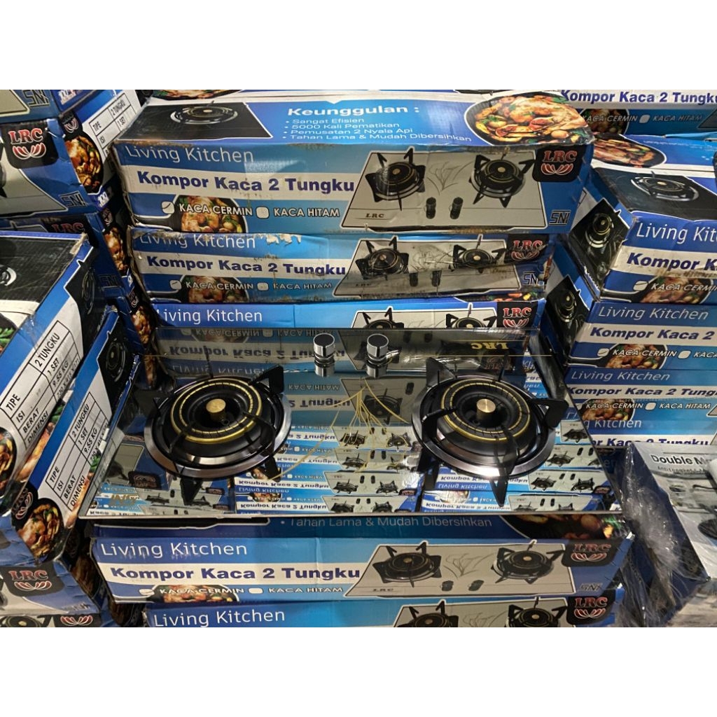 KOMPOR KACA LRC // SNI EROUPA STYLE KOMPOR HEMAT GAS // KOMPOR KACA // KOMPOR LRC
