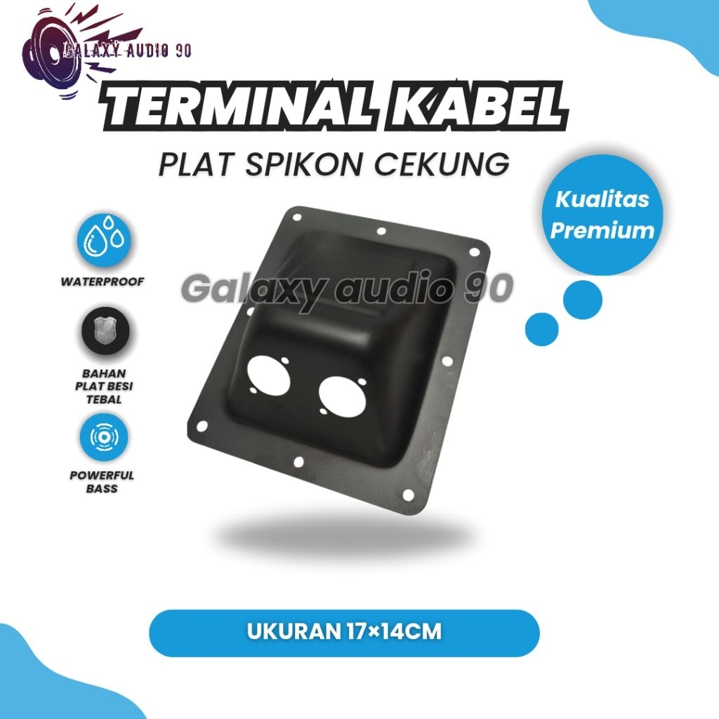 PLAT SPIKON CEKUNG/TERMINAL KABEL CEKUNG/TERMINAL SPIKON
