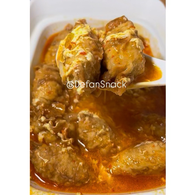 

Pangsit Ayam Kuah Seblak / Wonton kuah seblak FrozenFood