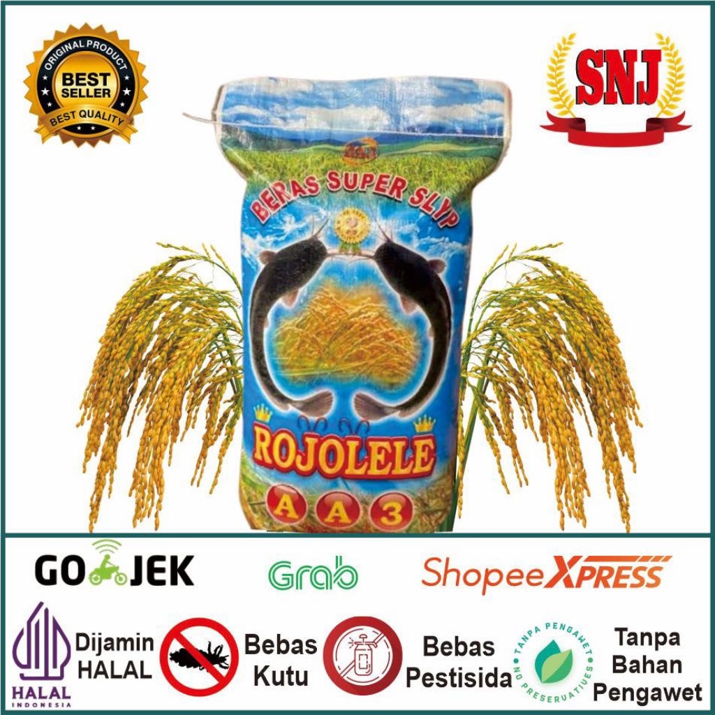 

beras rojolele aa3 5kg 10kg 20kg