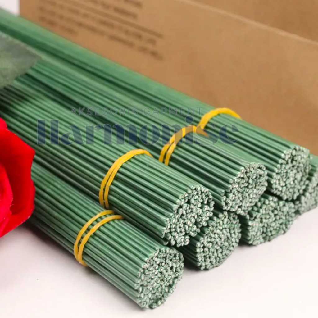 Terlaris Kawat Tangkai Bunga No 16 18 20 22 24 Kawat Bunga Artifical Kawat Florist Kawat Bunga