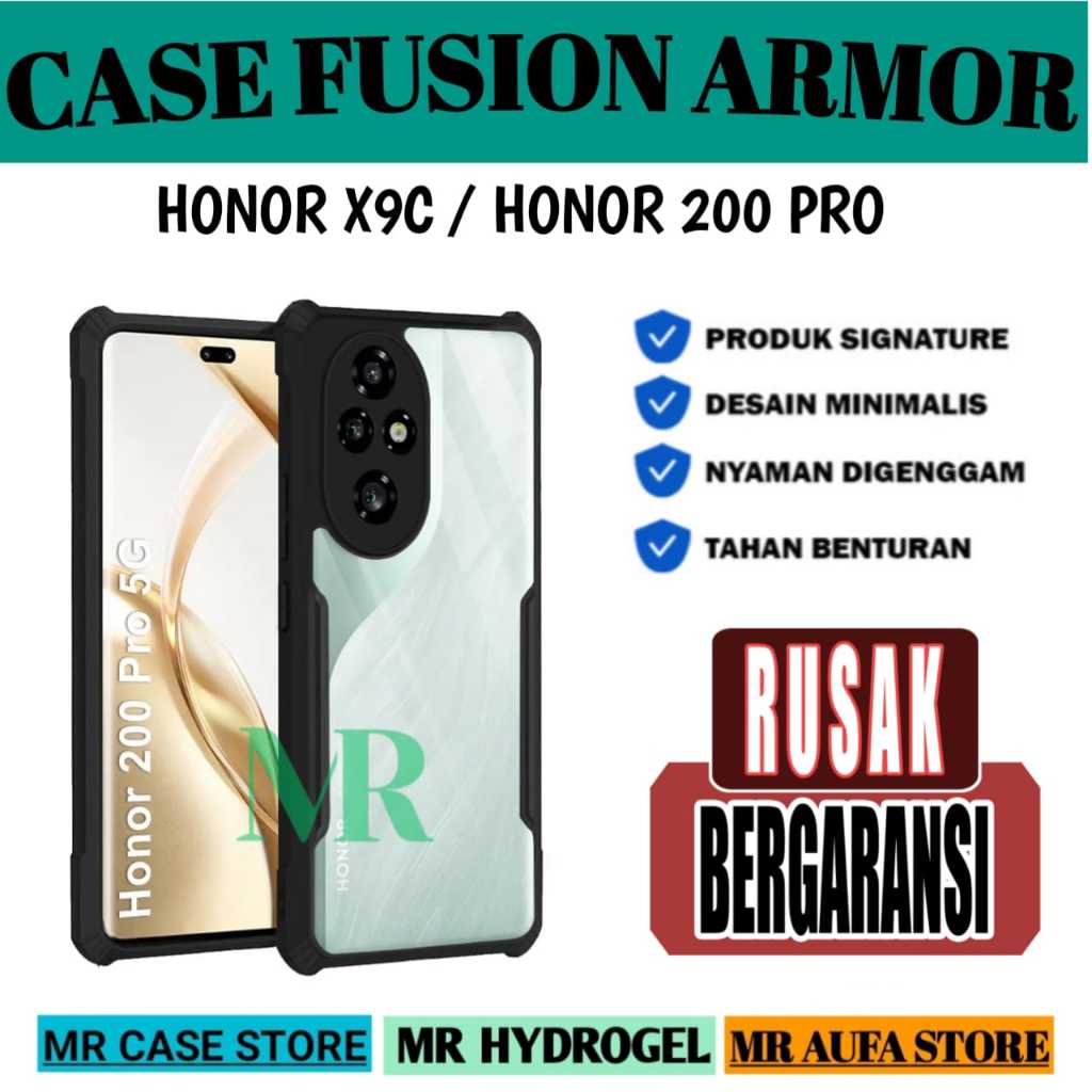 CASE CASING FUSION ARMOR HP FOR HONOR X9C / HONOR 200 PRO- CASING SPIGEN FUSION - SHOCKPROF ARMOR