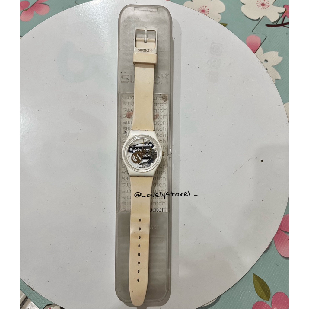 Swatch Mariniere Unisex Watch GW169 Adult jam tangan wanita jam tangan anak jam tangan preloved jam 