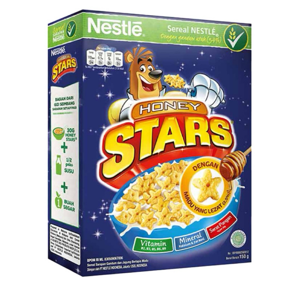 

Nestle Honey Stars 150 gram sereal