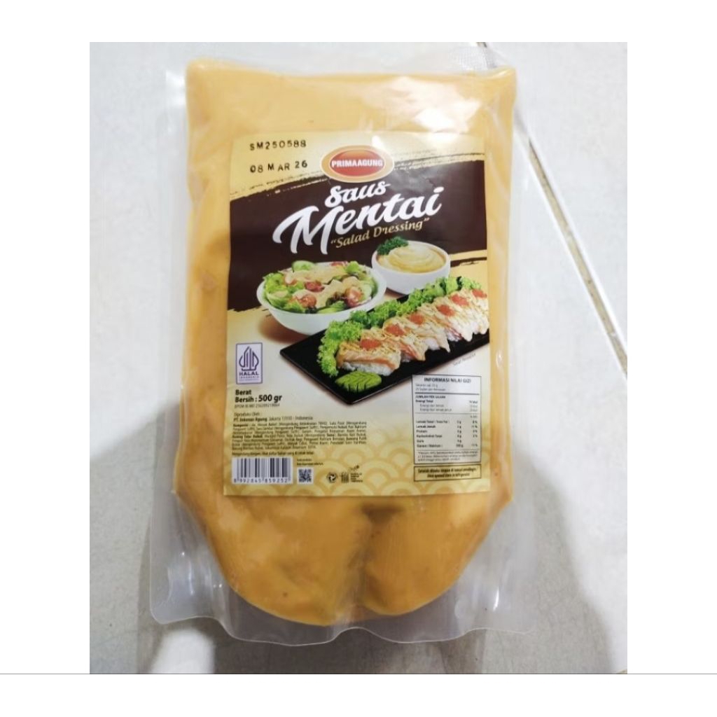 

Prima Agung Saus mentai 500gr saus dressing