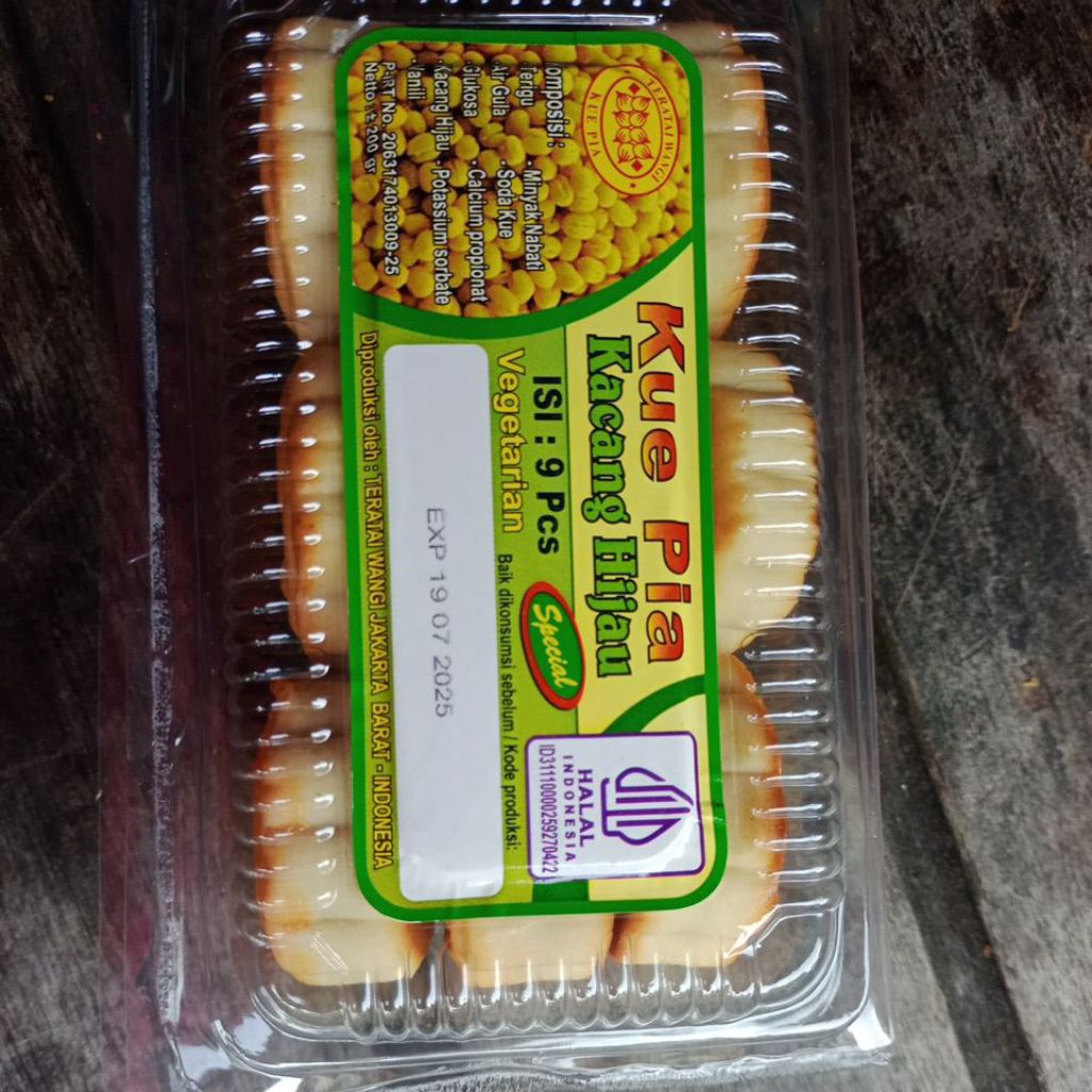 

Kue Pia Teratai Kacang Hijau & Kacang Hitam Halal/Bakpia