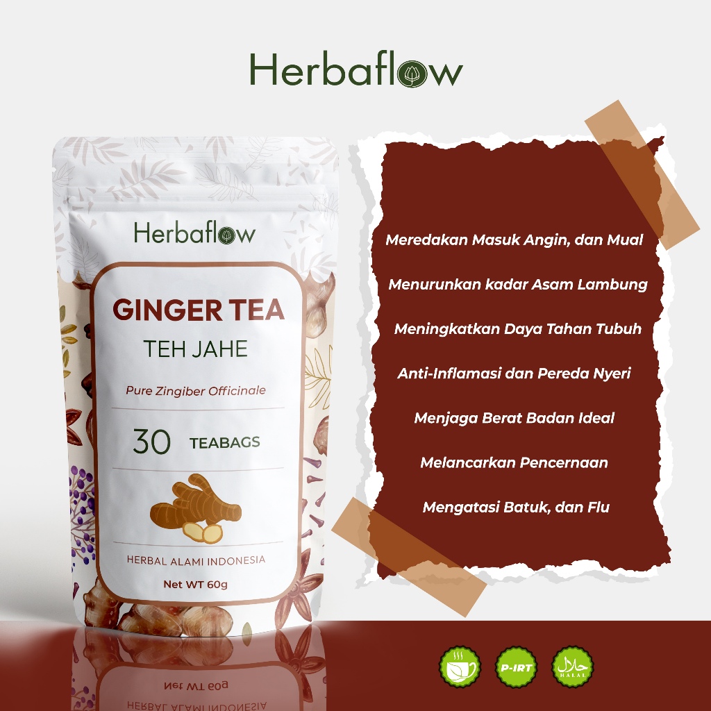 

Herbaflow - Ginger Tea Teh Jahe