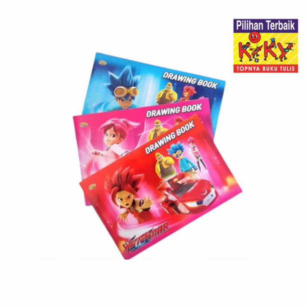 

(1 PCS) BUKU GAMBAR KIKY / A4, BESAR, A3 ORIGINAL KIKKY DRAWING BOOK KERTAS TEBAL BUKU GAMBAR UNTUK ANAK ATK ALAT LUKIS GAMBAR MEWARNAI MURAH LENGKAP ATK STATIONERY SEKOLAH / M21 STATIONERY JOGJA