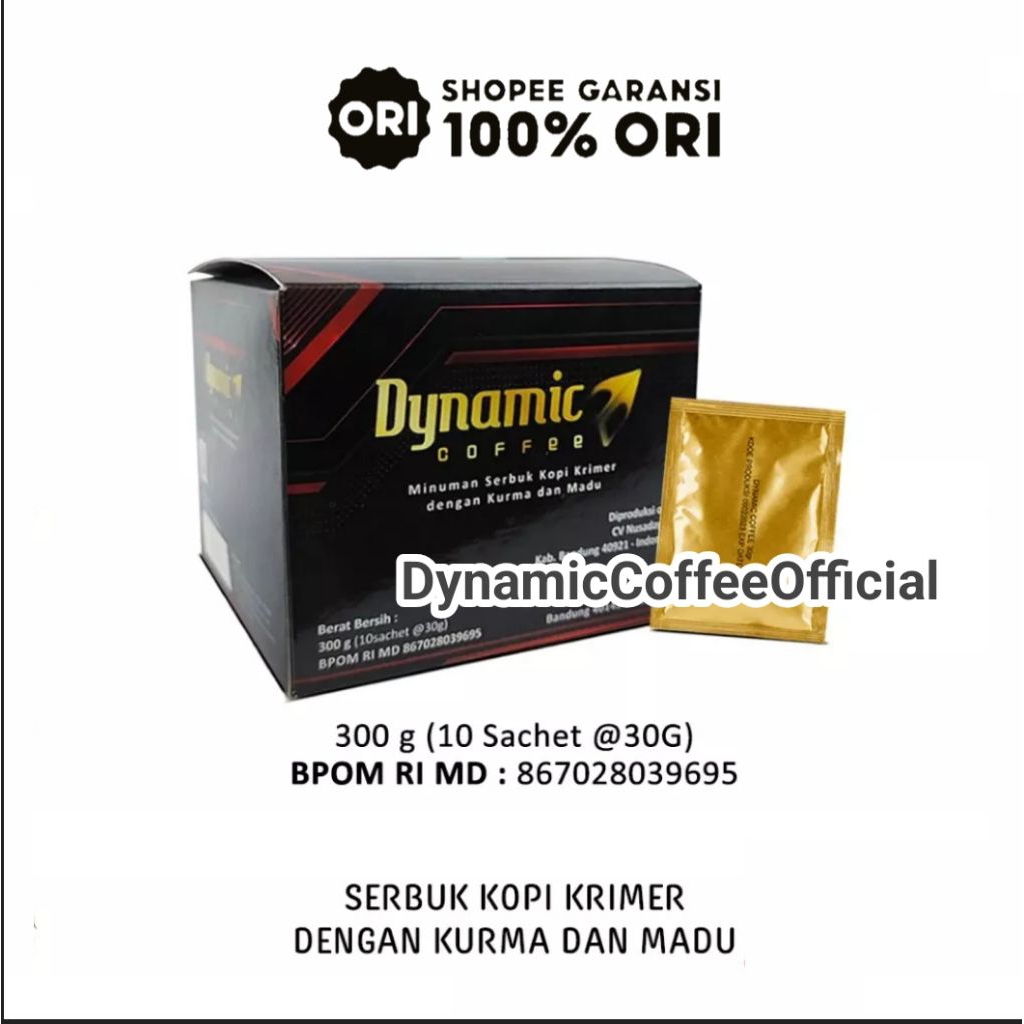 

New Kopi Dynamic 10 sachet Kopi Dinamik