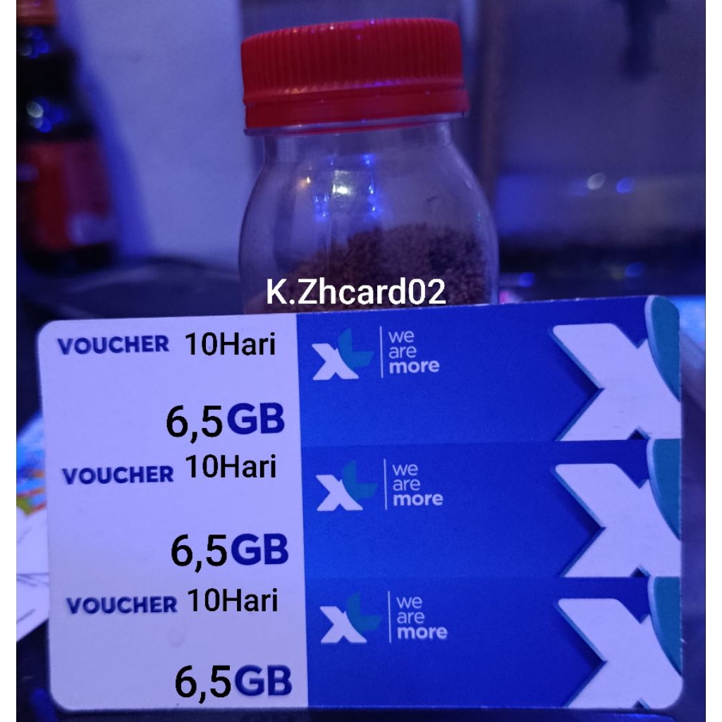 Voucher kuota XL 5GB/10Hari 6,5GB/10Hari 9GB/10Hari murah