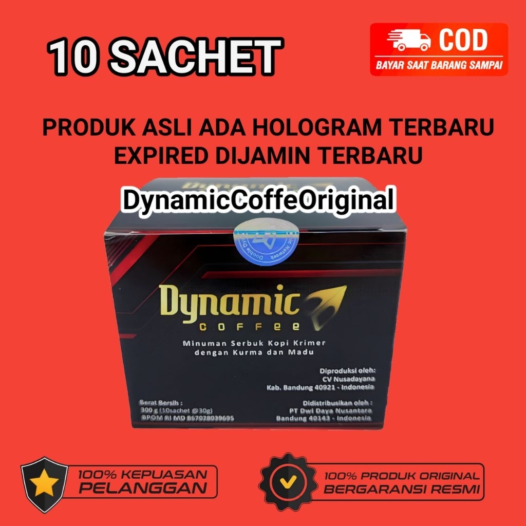 

New Kopi Dynamic Original 10 saset Kopi Dinamik