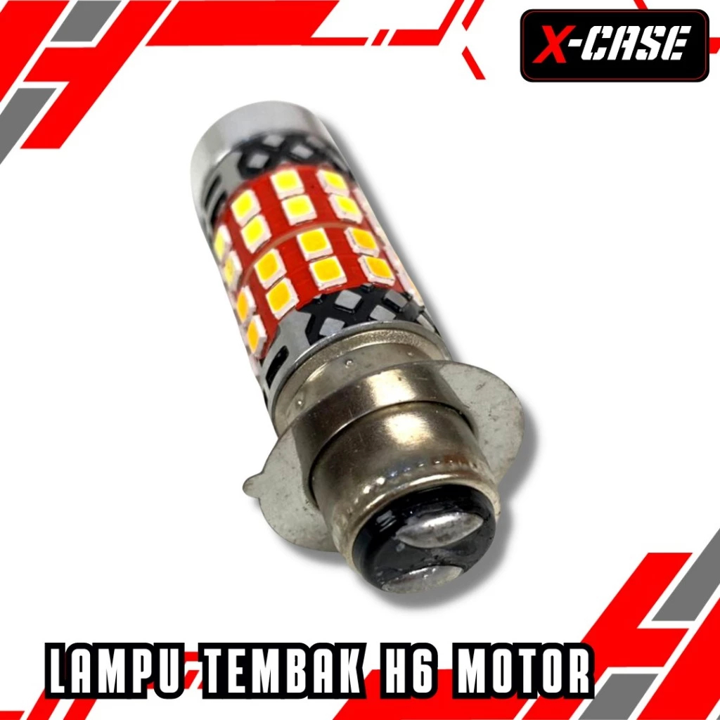 Lampu Bebek X-Case / Lampu Tembak H6 Motor 12 - 24 Volt 30 Watt Motor Bebek Universal