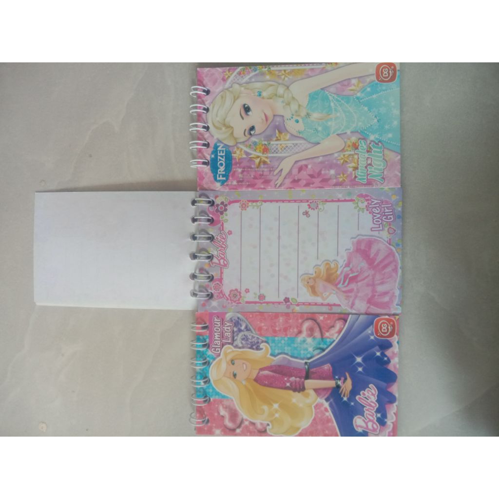 

mainan anak buku memo spiral 6x9