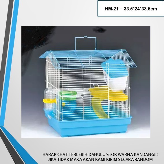 KANDANG HAMSTER / HAMSTER CAGE ( HM-21 )