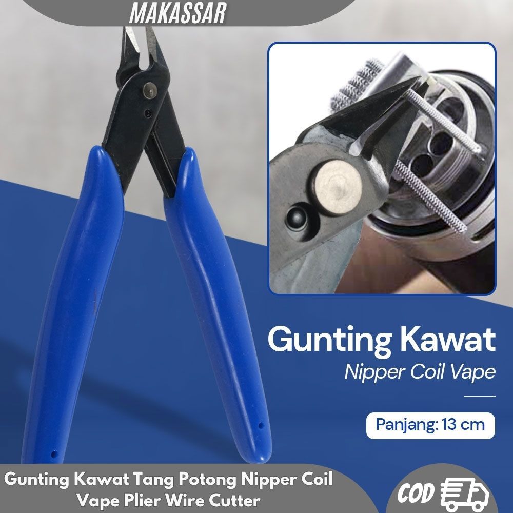 Gunting Kawat Tang Potong Nipper Coil Vape Plier Wire Cutter