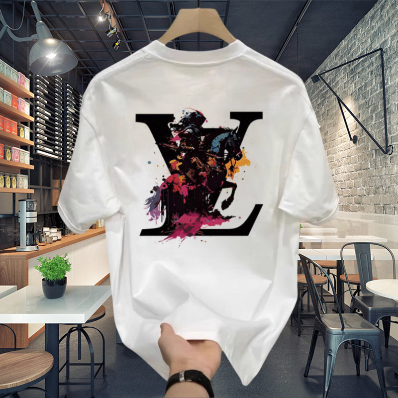 Outlets Death Knight Kaos Anak Black White /T Shirt Baju Anak Distro Sablon - Louis Vuitton/ Kaos LV