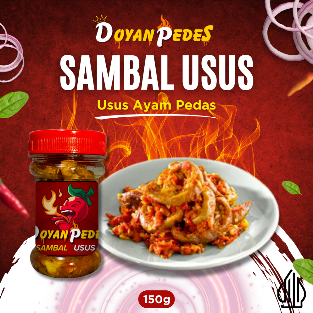 

SAMBAL USUS DOYAN PEDES / Sambal Ayam / Sambal Instan / Masakan Instan / Lauk Instan