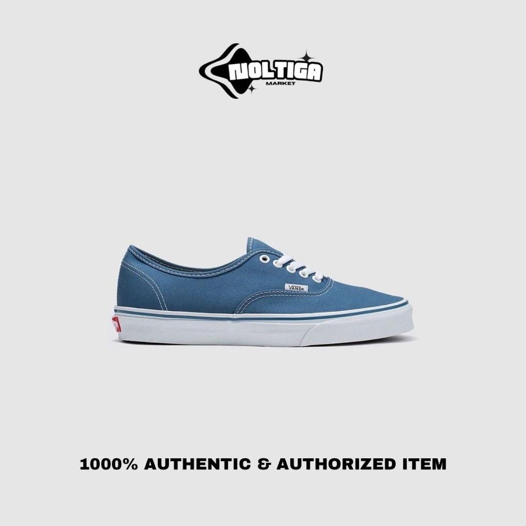Vans Authentic Classic Navy White Original Resmi