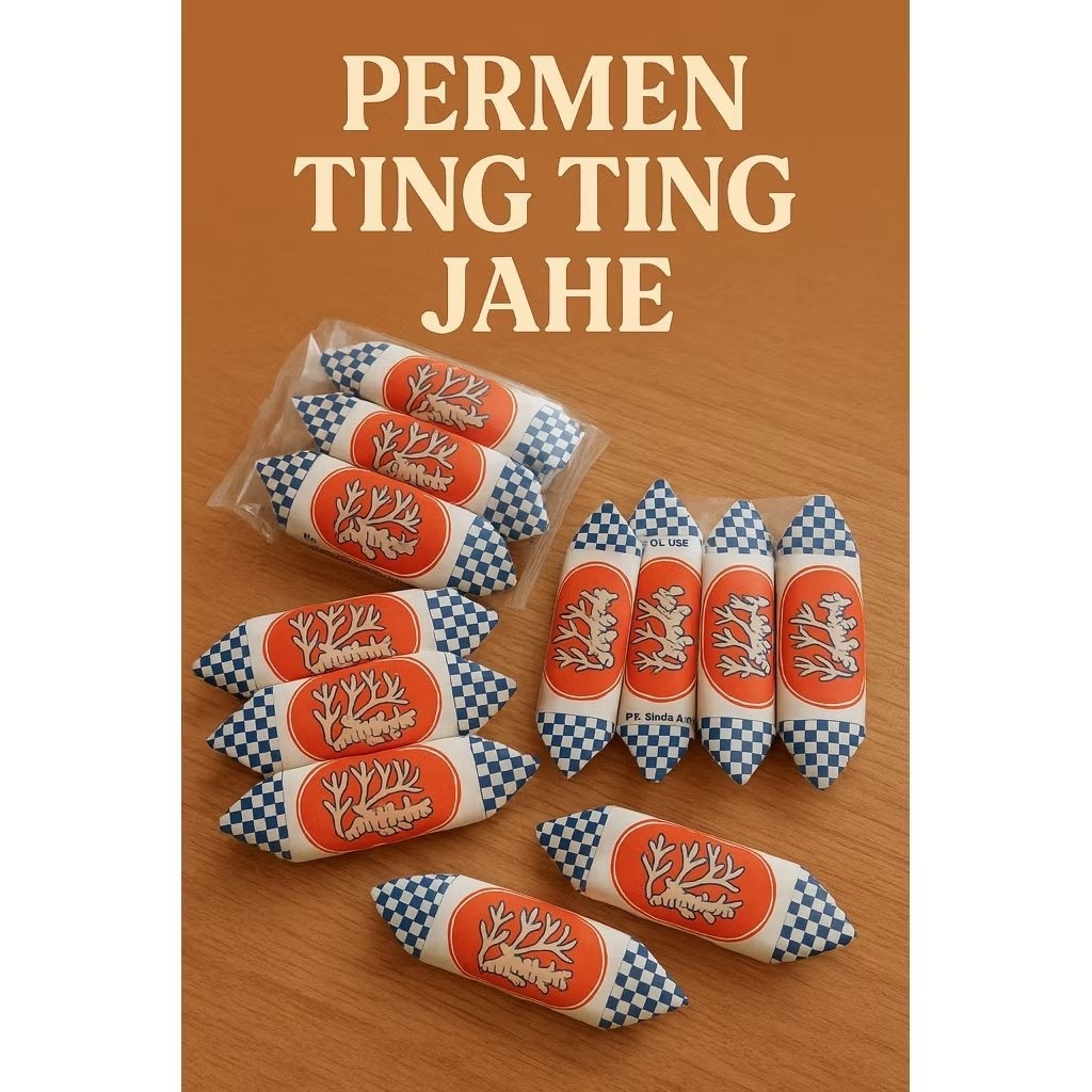 

Permen Ting Ting jahe || Khas malang